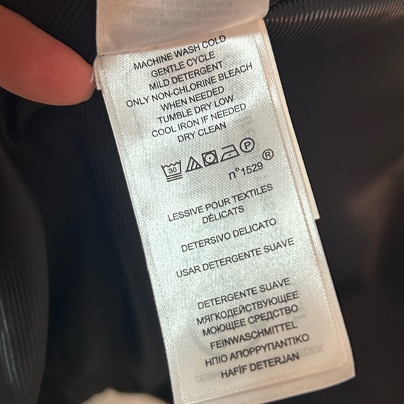 LAUREN Ralph Lauren The Split Needle Skirted Classic Black Trench Coat SZ: M - Picture 14 of 16